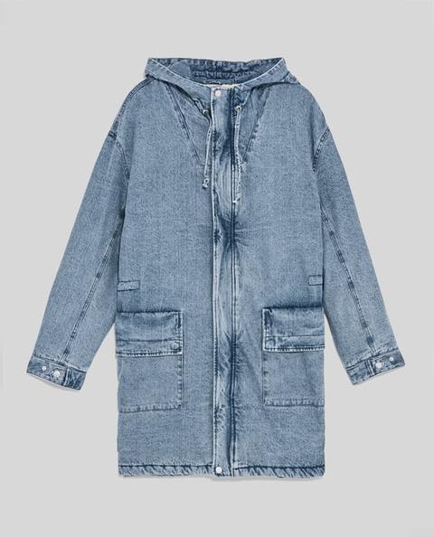 Parka Lungo Denim