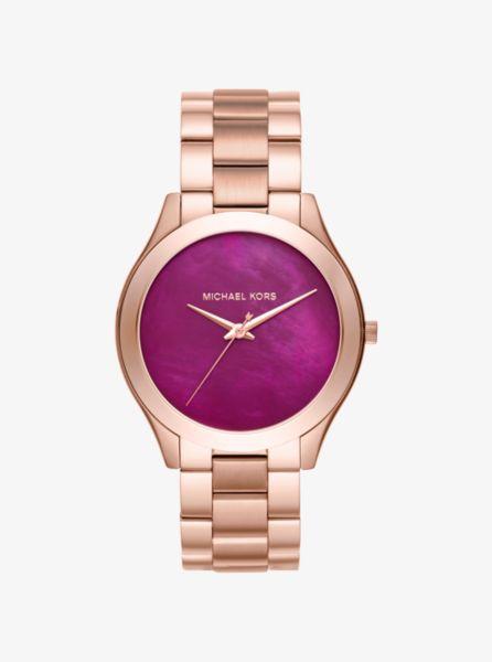 Orologio Runway Sottile Tonalità Oro Rosa