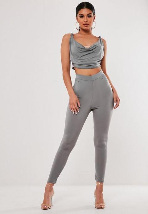 Missguided clearance grey leggings