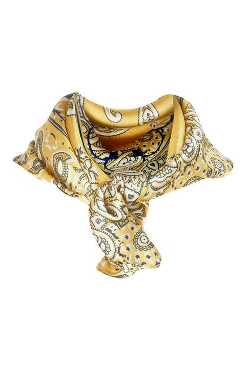 Paisley Silky Scarf