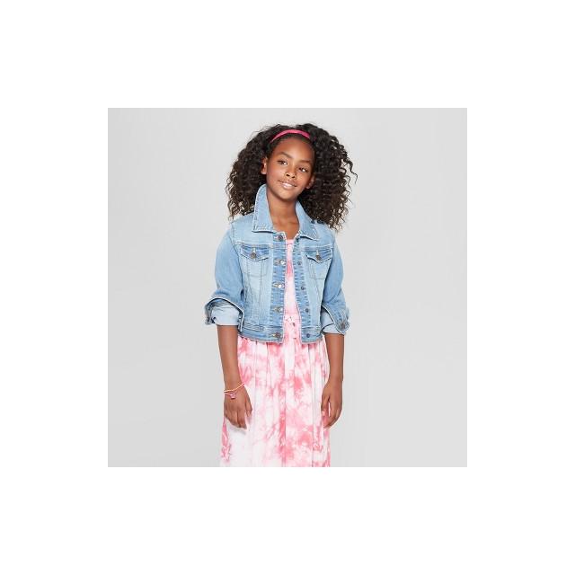 target pink denim jacket