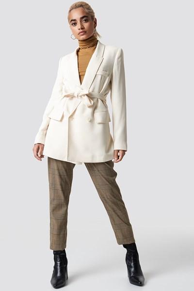 Mango Osuna Blazer - Offwhite