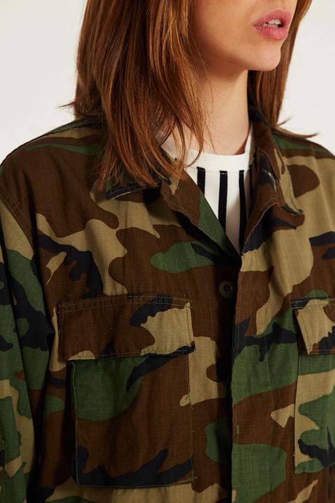 Chaqueta De Camuflaje Vintage De Bdanger