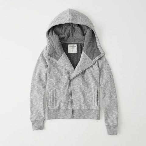 Asymmetrical Full-zip Hoodie
