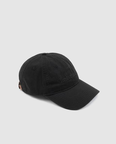 Timberland - Gorra Básica En Negro Con Logo