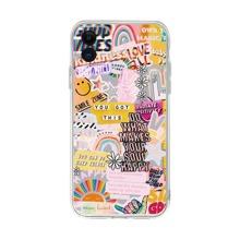 Funda De Iphone Floral Con Letra