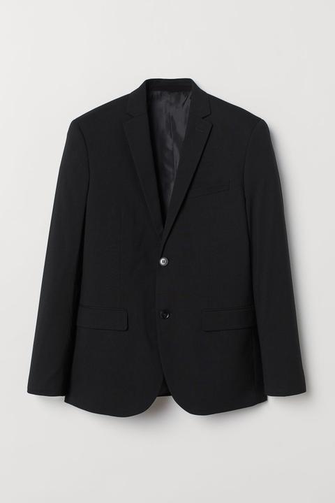 H & M - Blazer Slim Fit - Nero