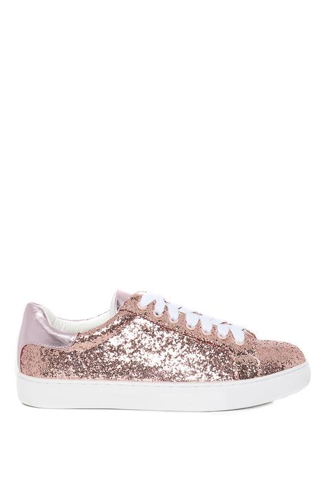 pink sparkly trainers