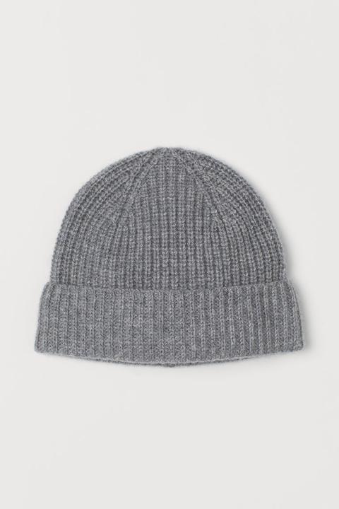 Cashmere Hat - Grey