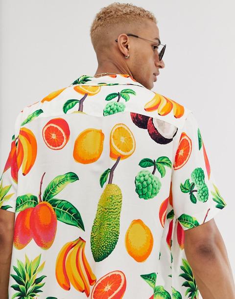 fruit pattern shirt