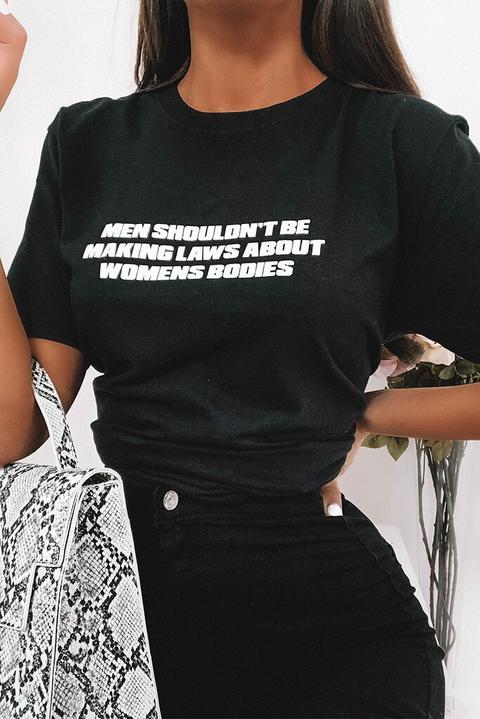 Black Women Law Slogan Oversized T