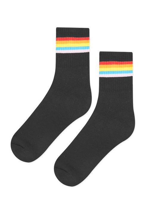 Sporty Tube Rainbow Socks