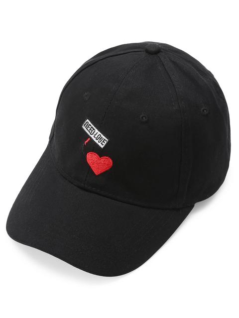 Heart Embroidery Baseball Cap