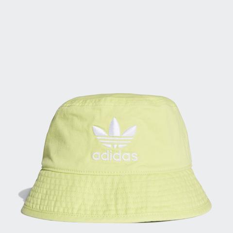 yellow adidas bucket hat