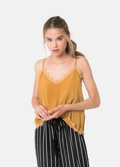 Top Crepe Puntilla Alexia