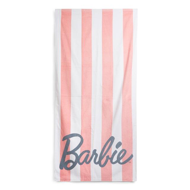 barbie beach towel