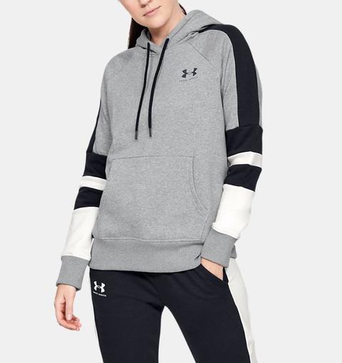 ua rival fleece lc logo