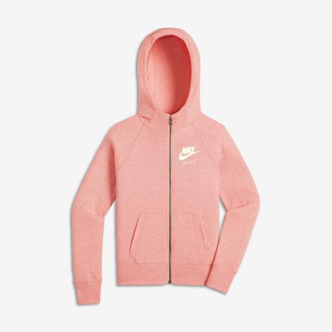 Felpa Con Cappuccio Nike Sportswear Vintage - Ragazza - Rosa