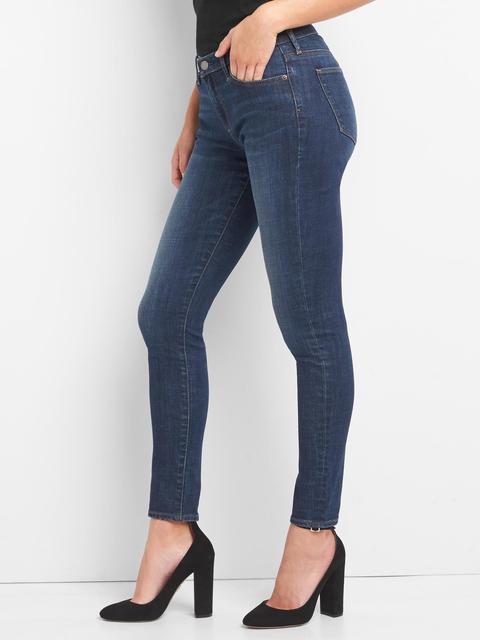 gap low rise true skinny jeans