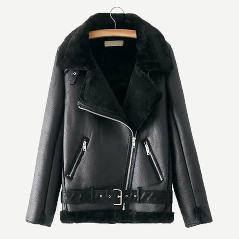 fluffy jacket shein
