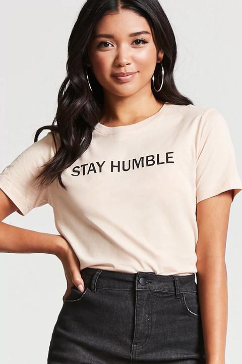 T-shirt “stay Humble”