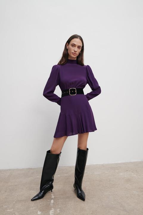 Vestido Mini Volante Bajo