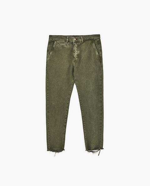 Pantalón Chino Denim