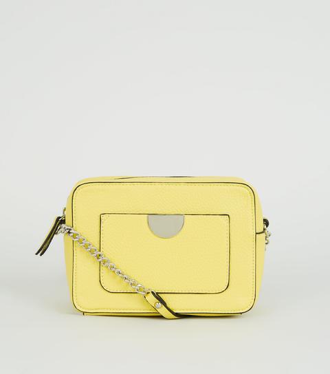 new look yellow bag