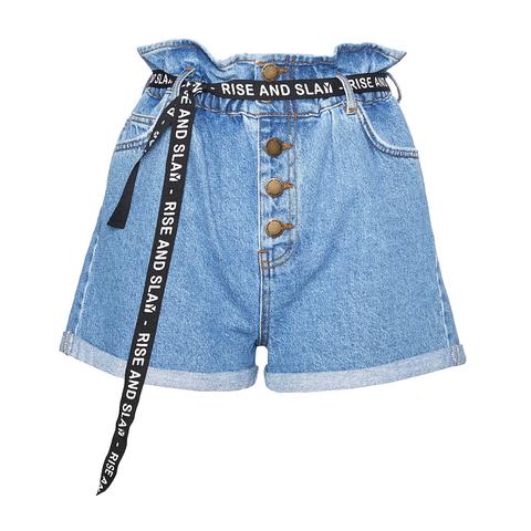 shorts jeans vita alta