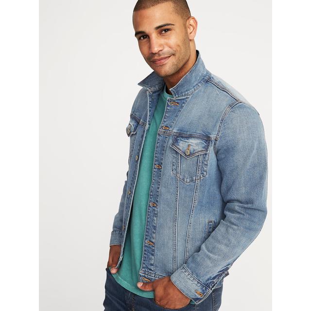 flex denim jacket