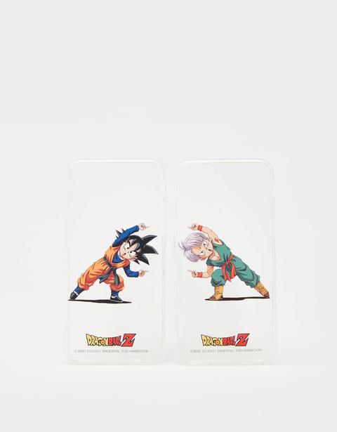 Pacco Di 2 Cover Di Dragon Ball Per Iphone 6 / 6s / 7 / 8