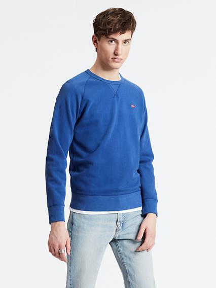levi's sweatshirt blue