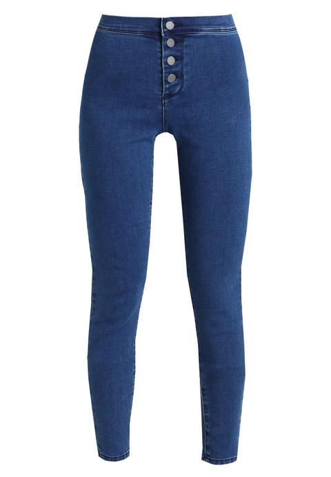 Lost Ink Petite Mid Rise In Marjoram Jeggings Dark Denim