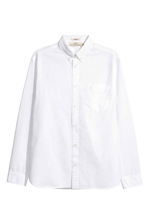 Camicia In Cotone Regular Fit