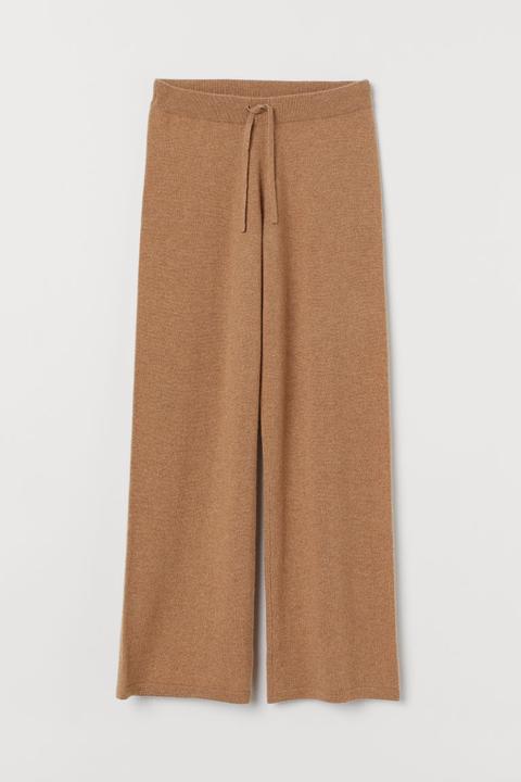 H & M - Pantaloni Loungewear Cashmere - Beige