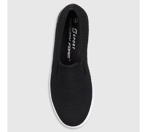 Skechers Slip On Knit Athletic Shoes 
