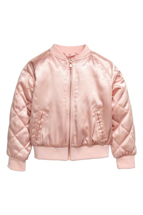 Bomber In Satin