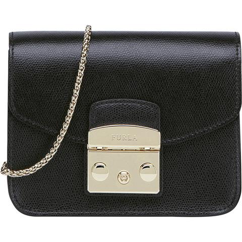 Furla Metropolis Mini Borsa A Bandoliera Onyx