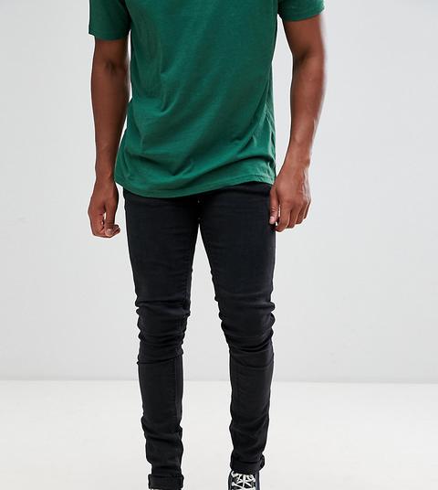 Nudie Jeans Co - Tight Terry - Jeans Super Skinny In Cotone Biologico Nero Sporco - Nero