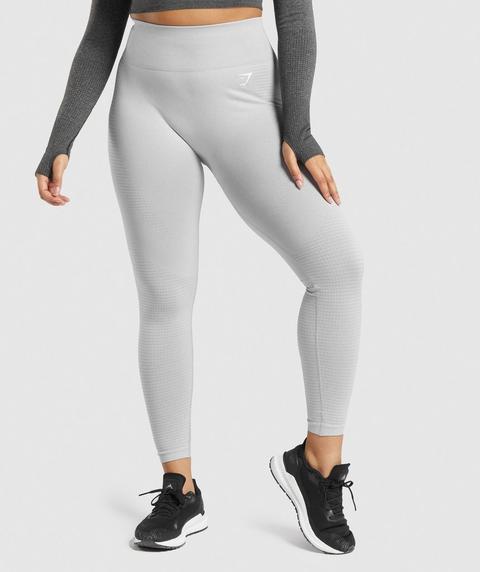 Gymshark Vital Seamless 2.0 Leggings - Light Grey Marl