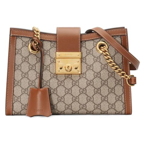 Bolso De Hombro Padlock Pequeño Con Gg