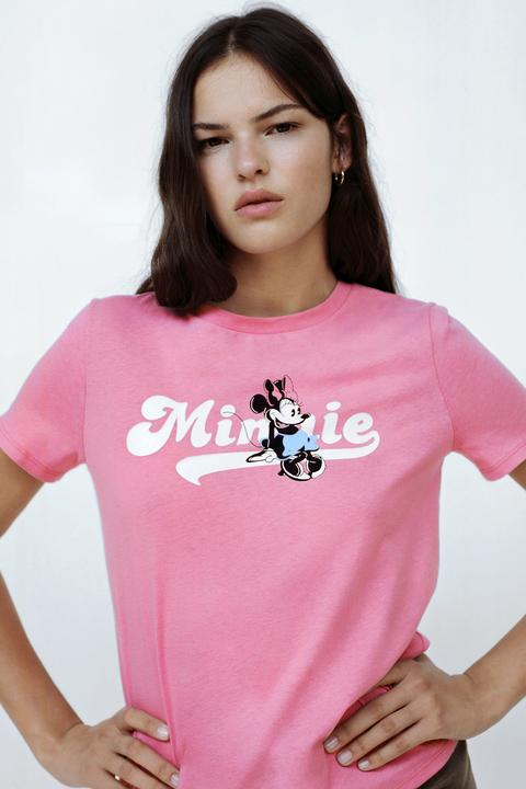 Camiseta Minnie Y Mickey Mouse ©disney