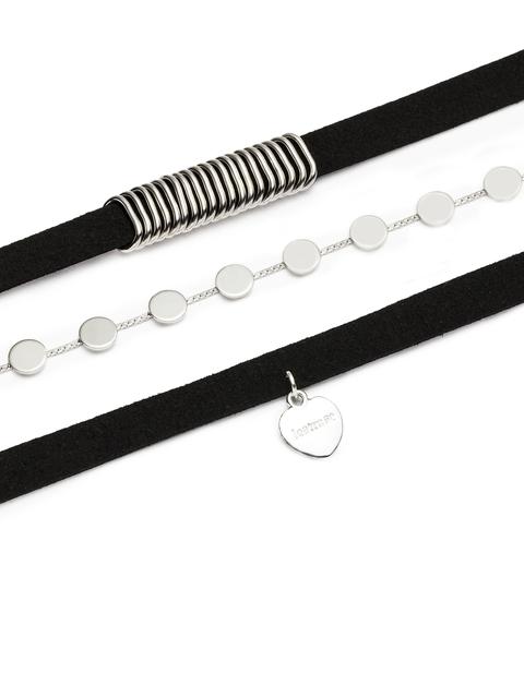 Nero Fascino Del Pendente Choker Set