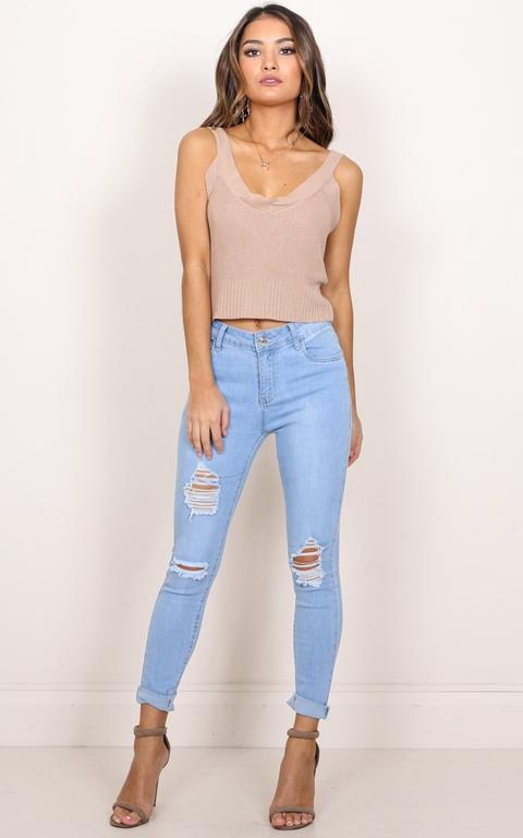 Melinda Jeans In Light Wash