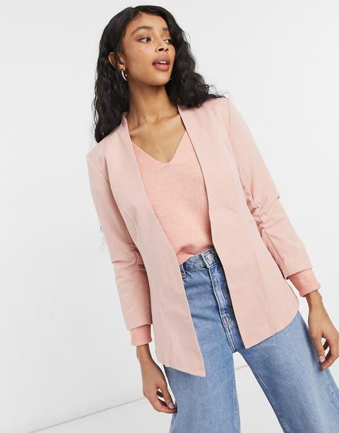 Vila - Blazer Ajusté - Rose