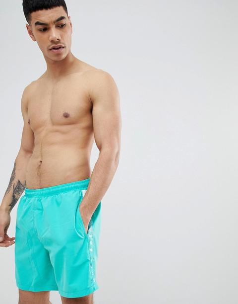 Shorts De Baño En Menta Seabream De Boss By Hugo Boss