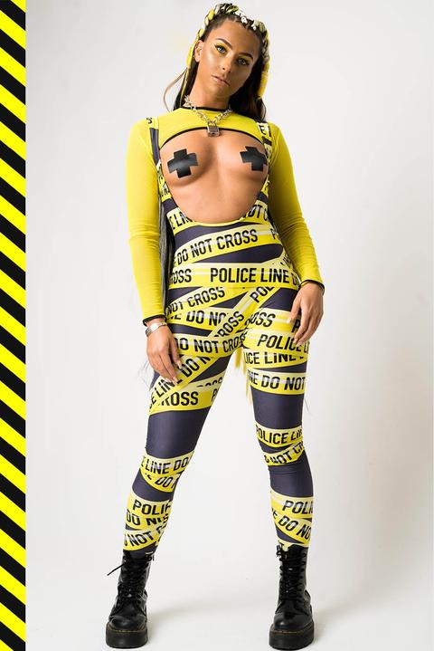 Caution Police Line Jumpsuit