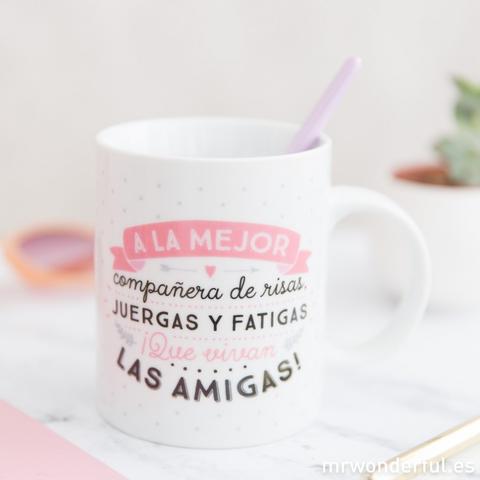 Taza "a La Mejor Compañera De Risas"