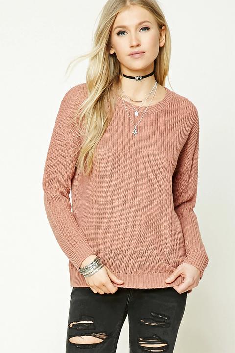 Ribbed Knit Sweater