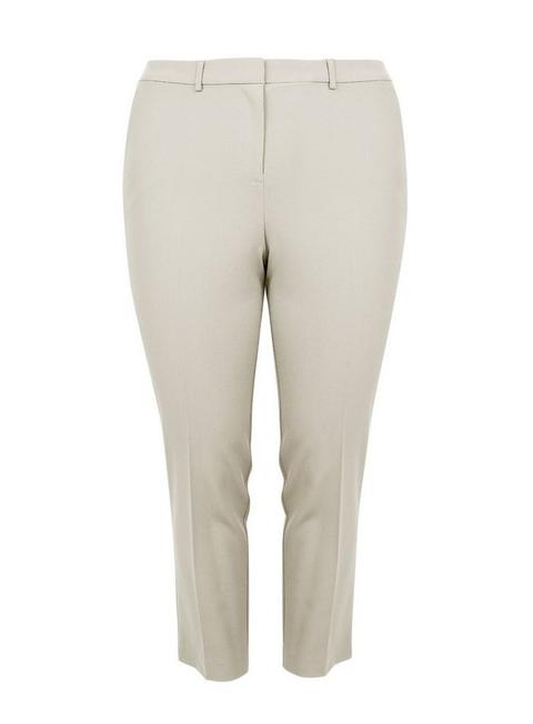 **dp Curve Stone Elastic Back Ankle Grazer Trousers